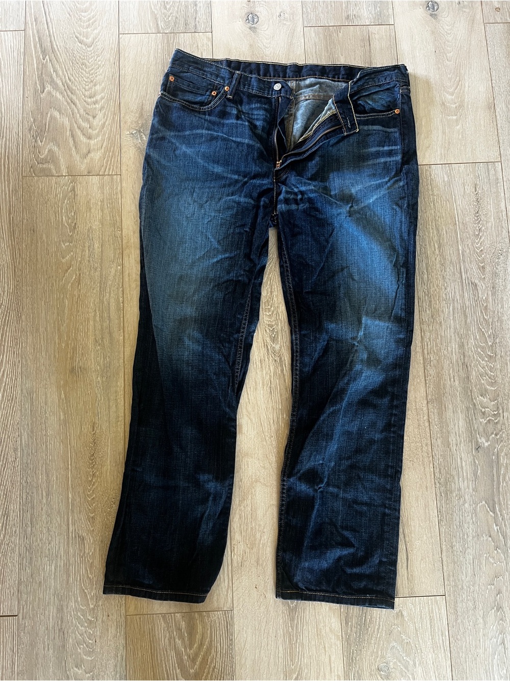 Levi's Dark Blue Bootcut Men's Jeans